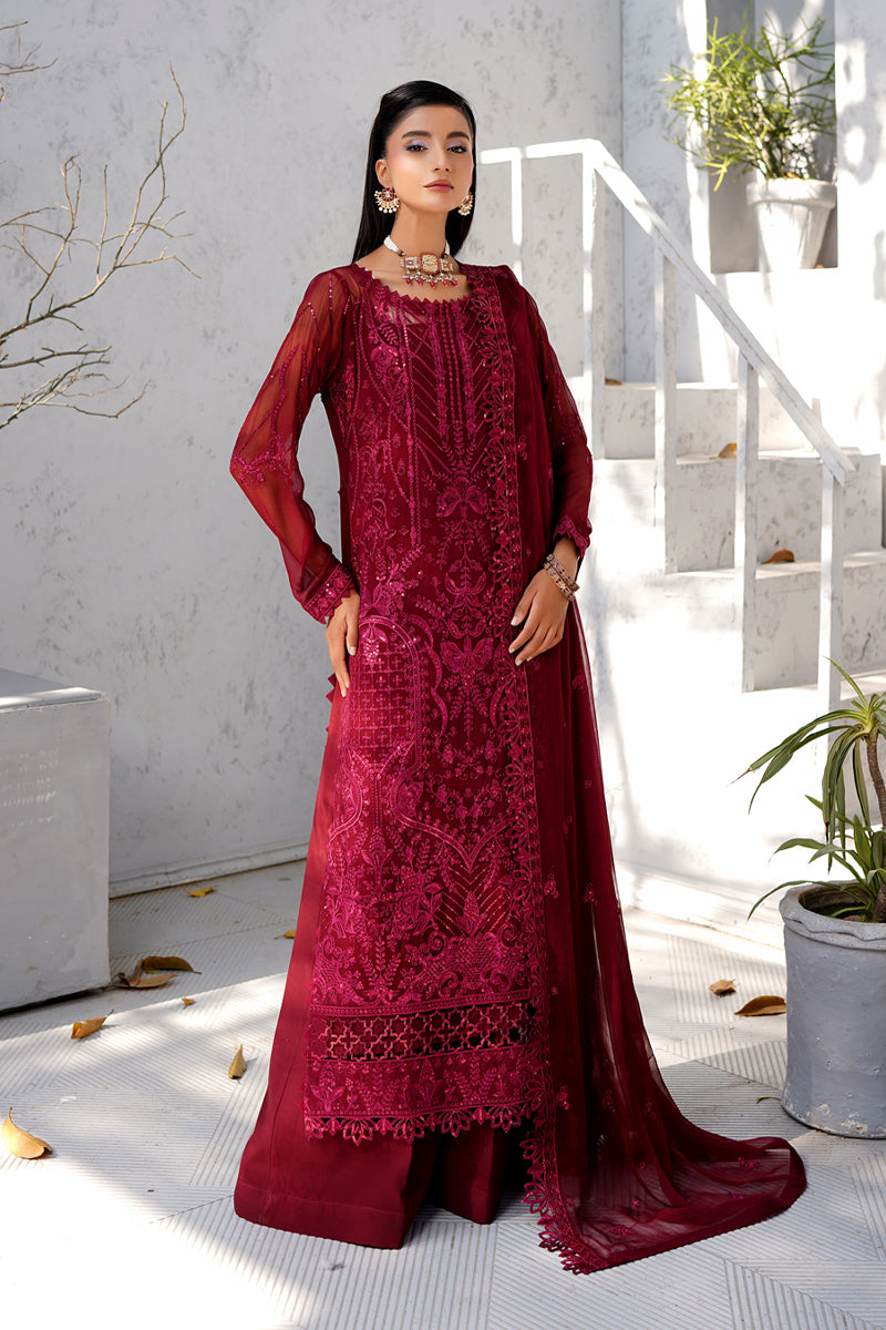 Maryams | Afsanah Luxury Chiffon | Gulbahar by Maryams - Designer Dress - Type: Ladies Clothes - Available at Libayah - 100% Original