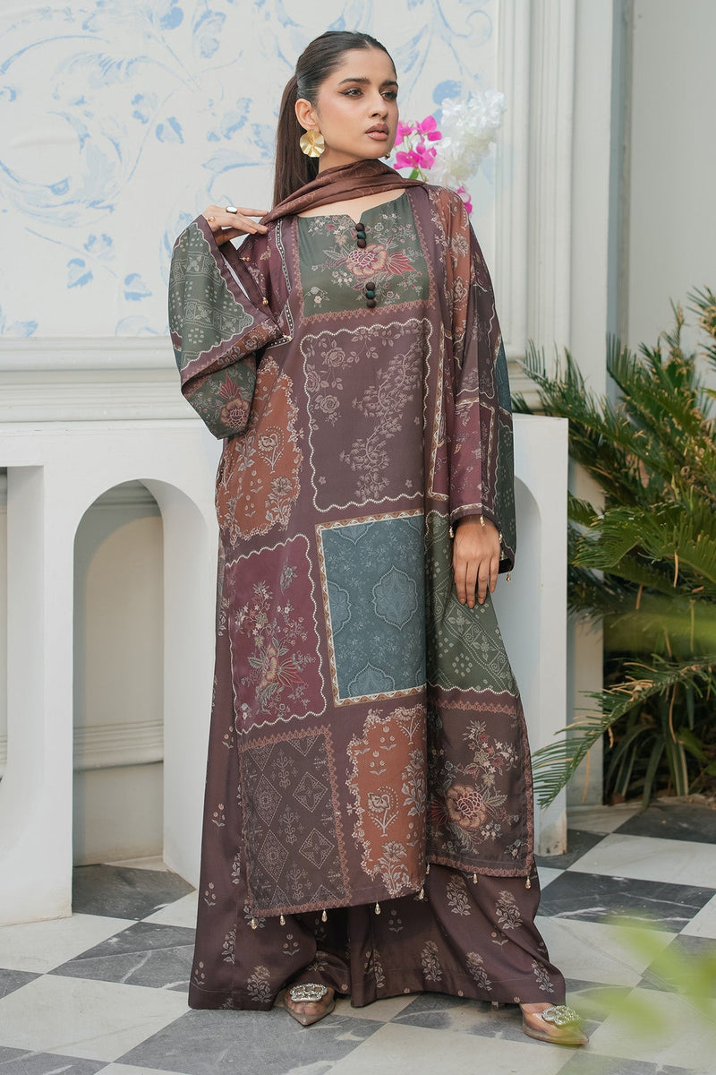 Maryams | Lawn Edit 26 | Basil by Maryams - Designer Dress  - Type : Ladies Clothes - Available at Libayah - 100% Original 