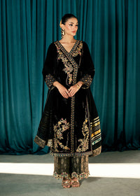 Umsha | Velvet Code | Midnight Aura by Umsha - Designer Dress  - Type : Ladies Clothes - Available at Libayah - 100% Original 