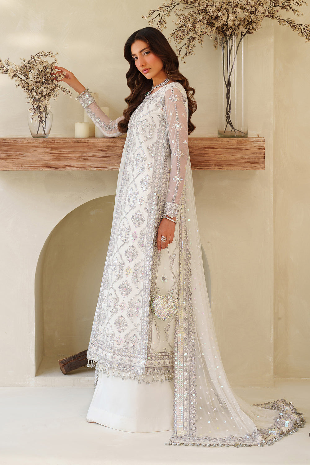 Zarif | Meesa Luxury Formals | Meehar by Zarif - Designer Dress - Type : Ladies Clothes - Available at Libayah - 100% Original 