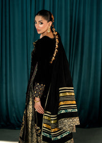Umsha | Velvet Code | Midnight Aura by Umsha - Designer Dress  - Type : Ladies Clothes - Available at Libayah - 100% Original 