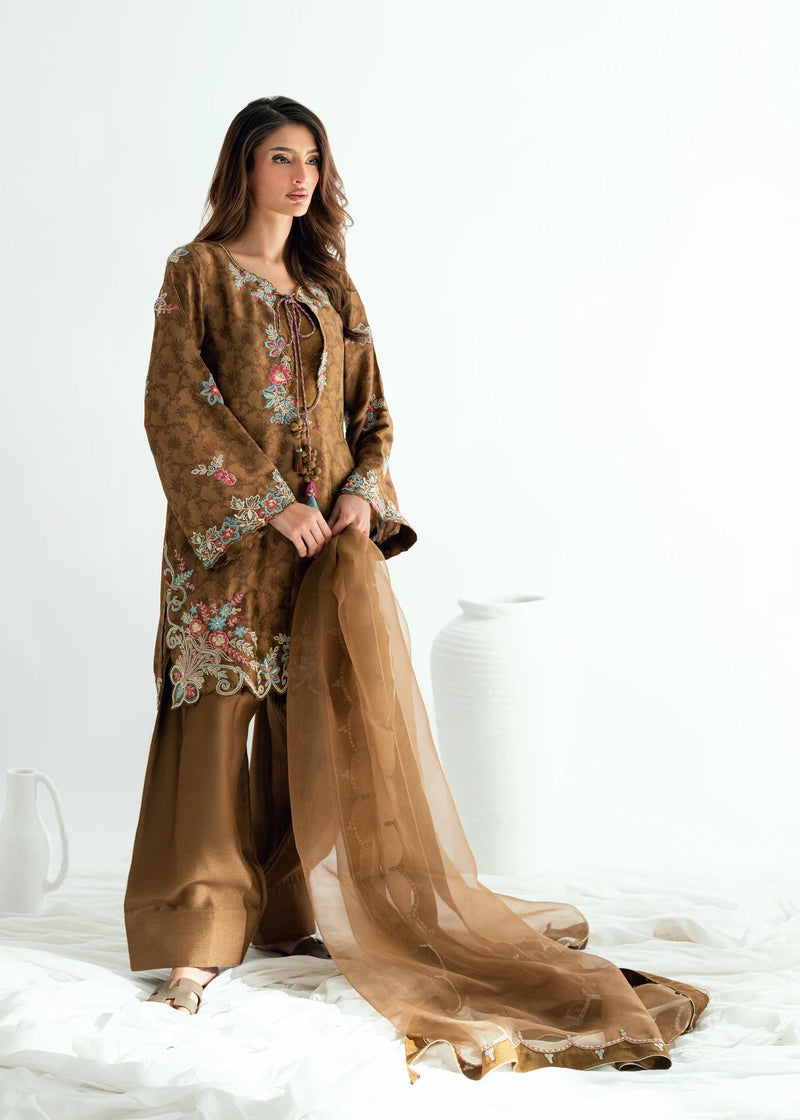 Umsha | Jardin De Luxe | Sienna Glow by Umsha - Designer Dress  - Type : Ladies Clothes - Available at Libayah - 100% Original 