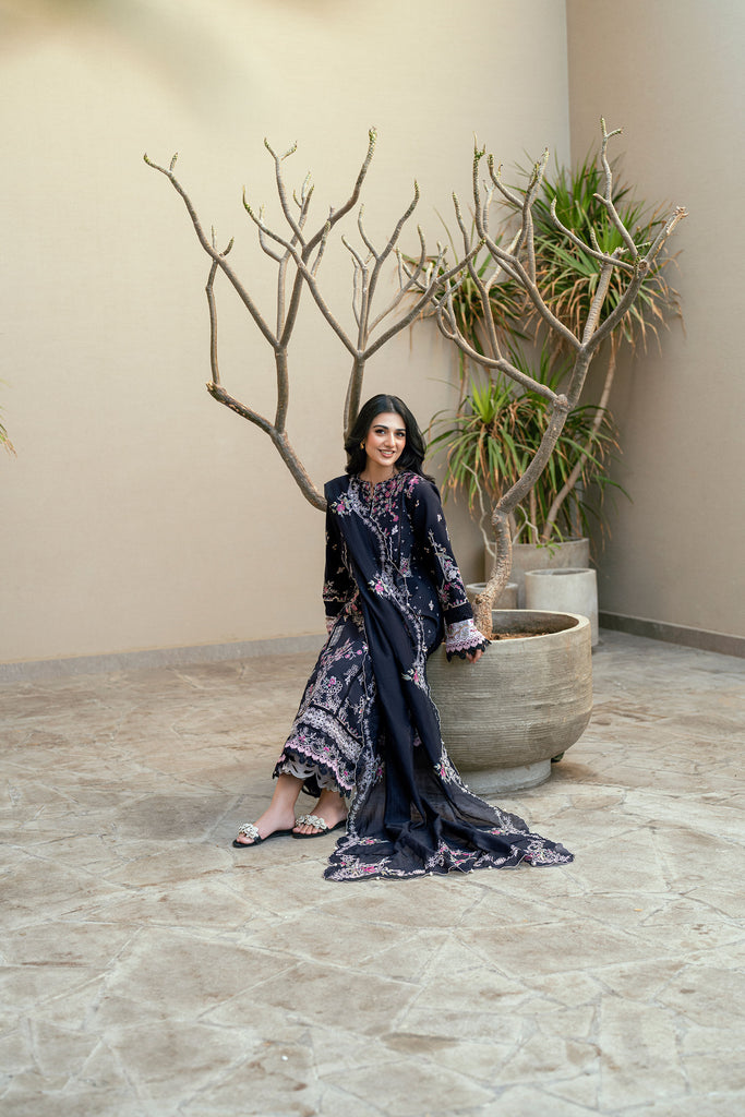 Florent | Luxury Lawn Eid Edits | FL-5A by Florent - Designer Dress - Type: Ladies Clothes - Available at Libayah - 100% Original