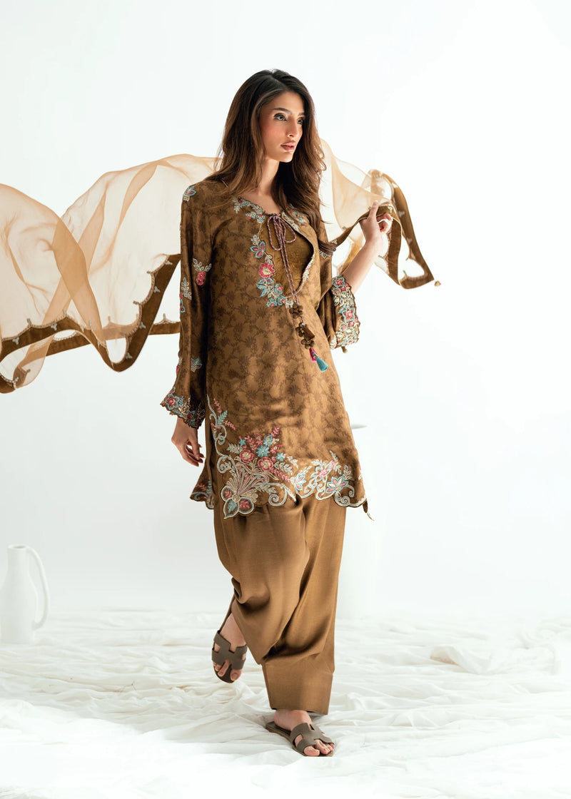 Umsha | Jardin De Luxe | Sienna Glow by Umsha - Designer Dress  - Type : Ladies Clothes - Available at Libayah - 100% Original 