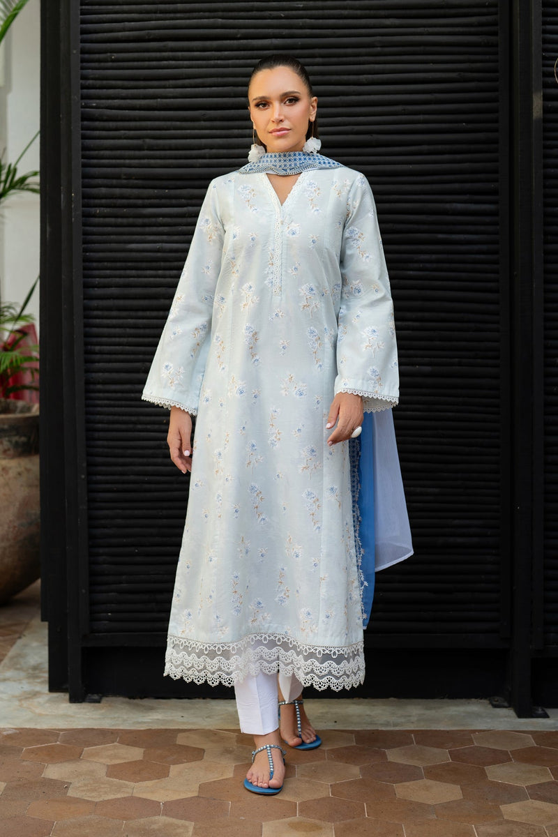 Afrozeh | Basic Pret 26 RTW | NACRE by Afrozeh - Designer Dress  - Type : Ladies Clothes - Available at Libayah - 100% Original 