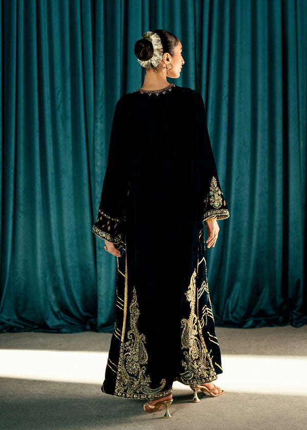 Umsha | Velvet Code | Serene Teal by Umsha - Designer Dress  - Type : Ladies Clothes - Available at Libayah - 100% Original 