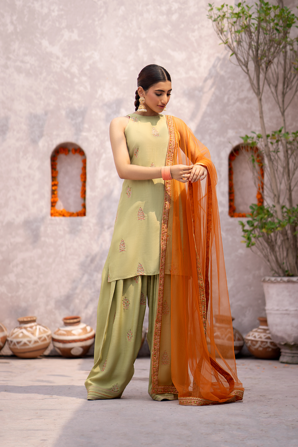 Erum Khan | Sakhiyan Formals | GULBAHAR by Erum Khan - Designer Dress - Type: Formal - Available at Libayah - 100% Original