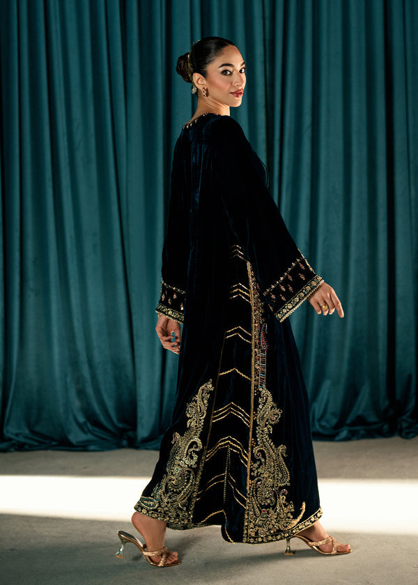 Umsha | Velvet Code | Serene Teal by Umsha - Designer Dress  - Type : Ladies Clothes - Available at Libayah - 100% Original 