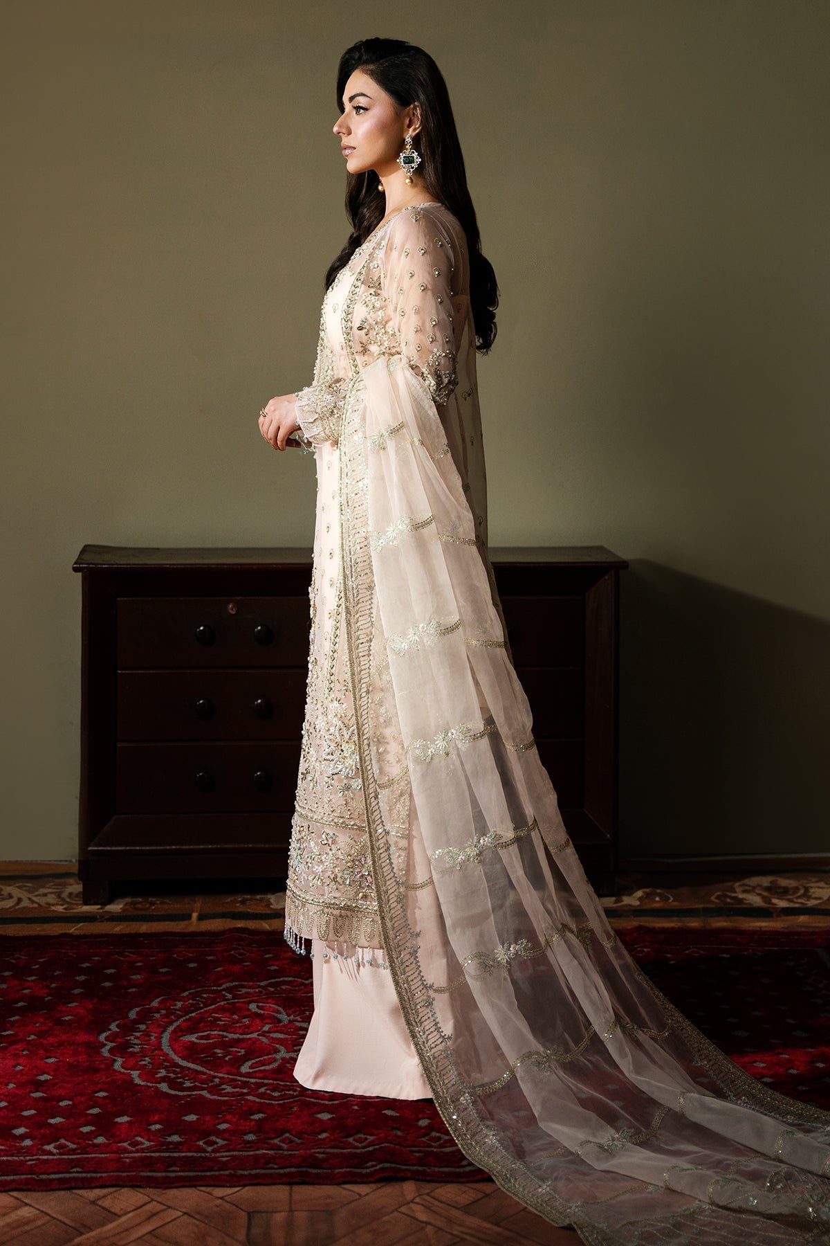 Mina Kashif | Kahani Formals | Rahina by Mina Kashif - Designer Dress - Type: Ladies Clothes - Available at Libayah - 100% Original