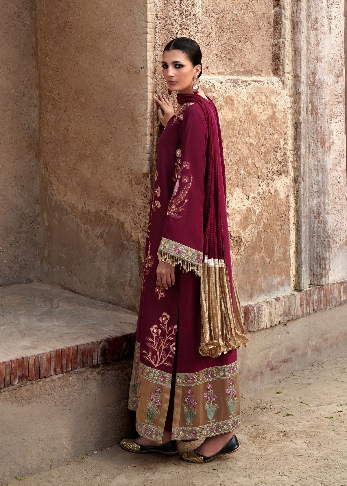 Sadaf Fawad Khan | Zeenat Formals 26 | Rangrez by Sadaf Fawad Khan - Designer Dress  - Type : Ladies Clothes - Available at Libayah - 100% Original 