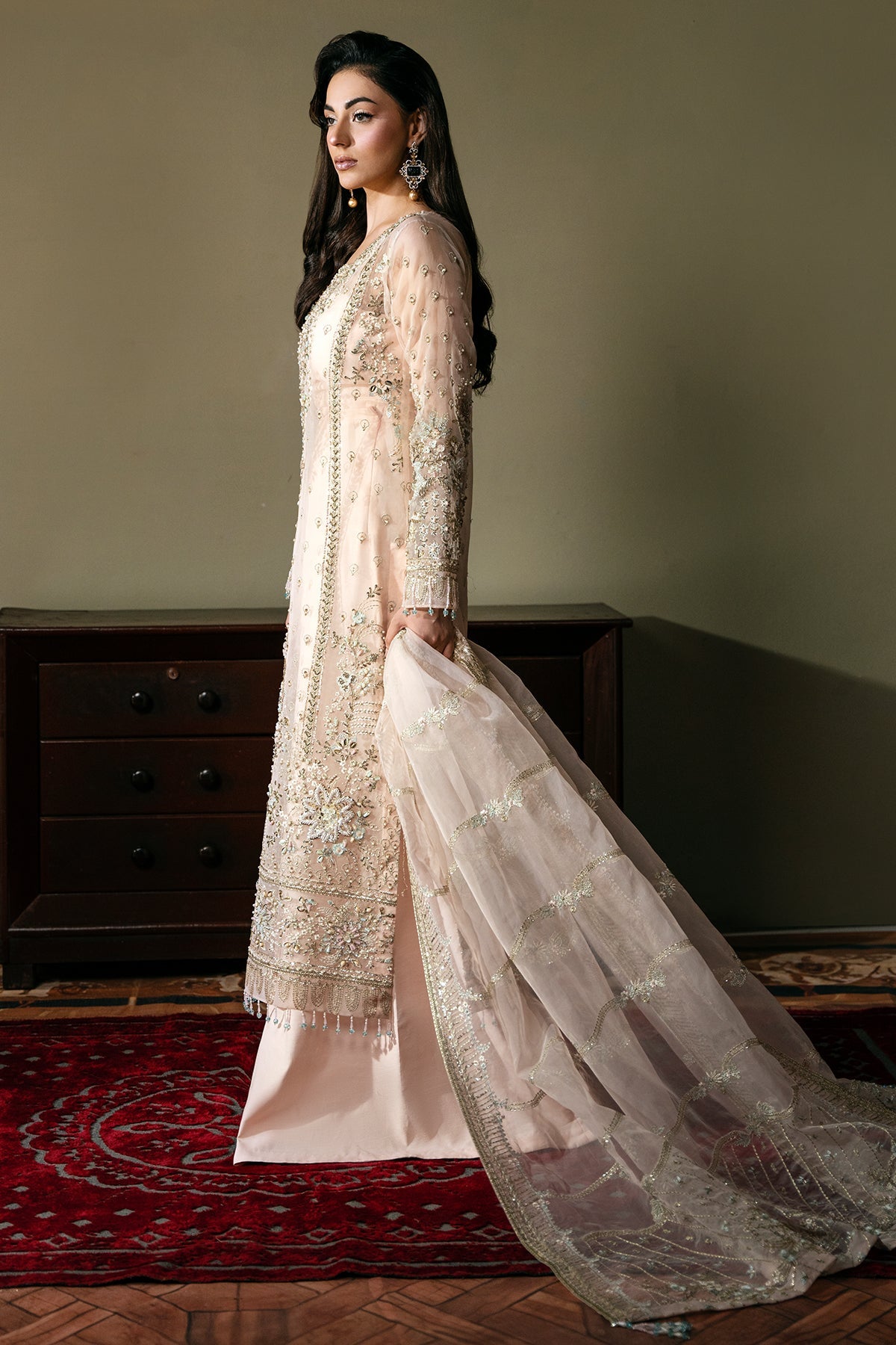 Mina Kashif | Kahani Formals | Rahina by Mina Kashif - Designer Dress - Type: Ladies Clothes - Available at Libayah - 100% Original