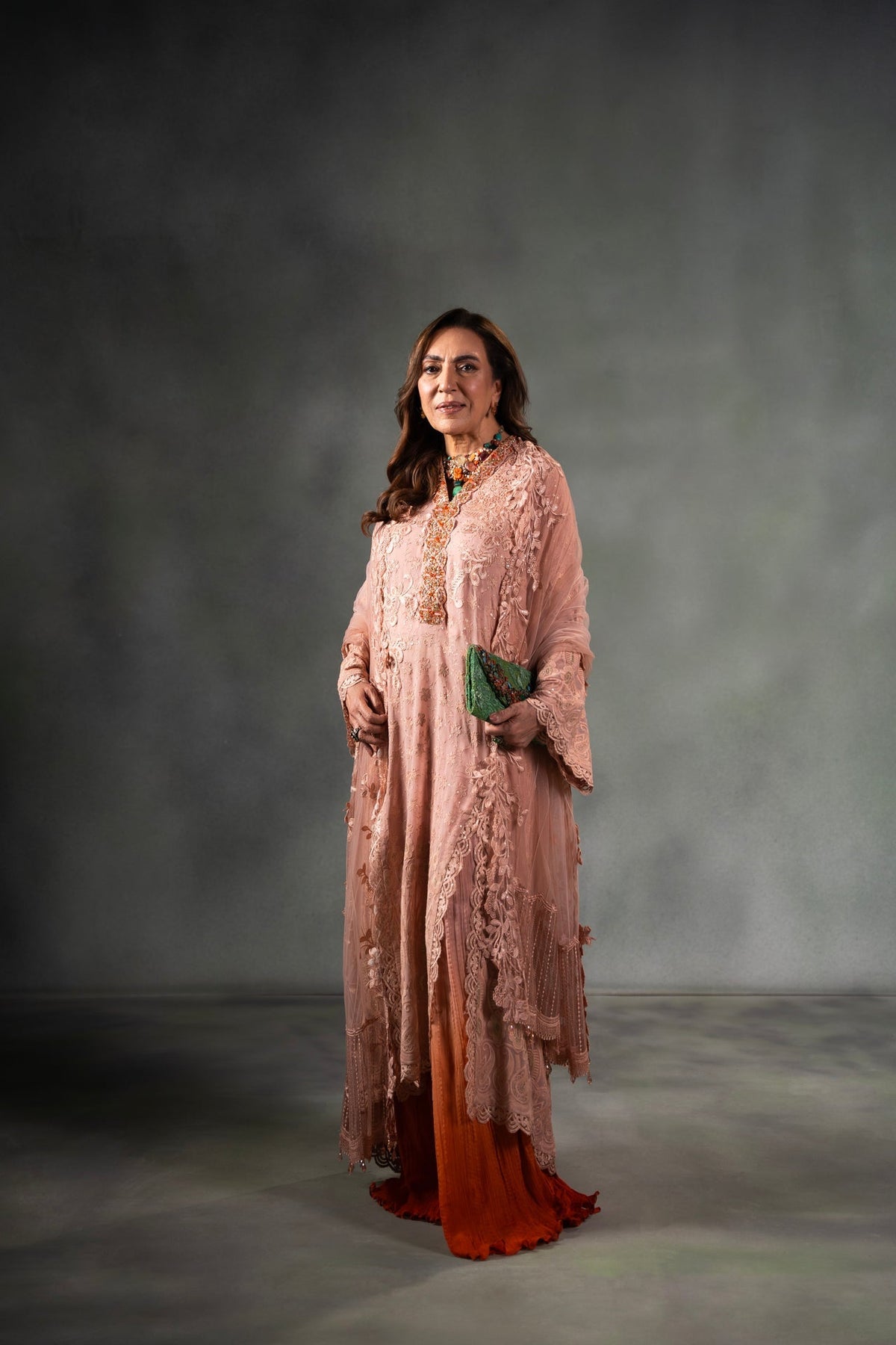 Nilofer Shahid | Mihrimah Formals | Zeneyp by Nilofer Shahid - Designer Dress  - Type : Ladies Clothes - Available at Libayah - 100% Original 