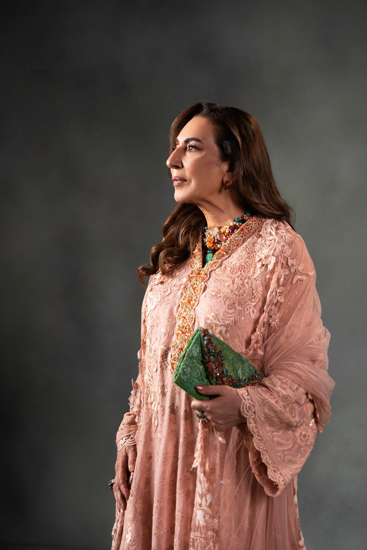 Nilofer Shahid | Mihrimah Formals | Zeneyp by Nilofer Shahid - Designer Dress  - Type : Ladies Clothes - Available at Libayah - 100% Original 