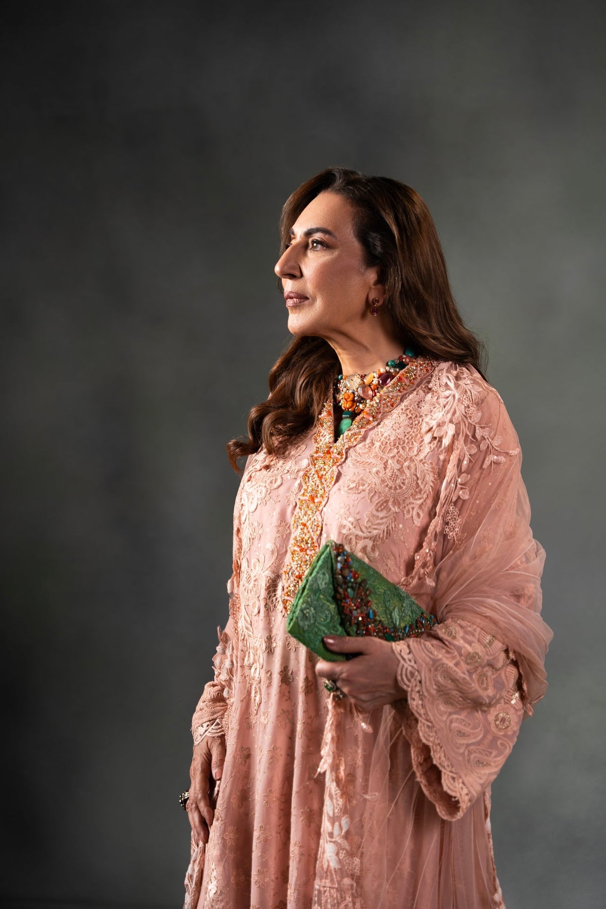 Nilofer Shahid | Mihrimah Formals | Zeneyp by Nilofer Shahid - Designer Dress  - Type : Ladies Clothes - Available at Libayah - 100% Original 
