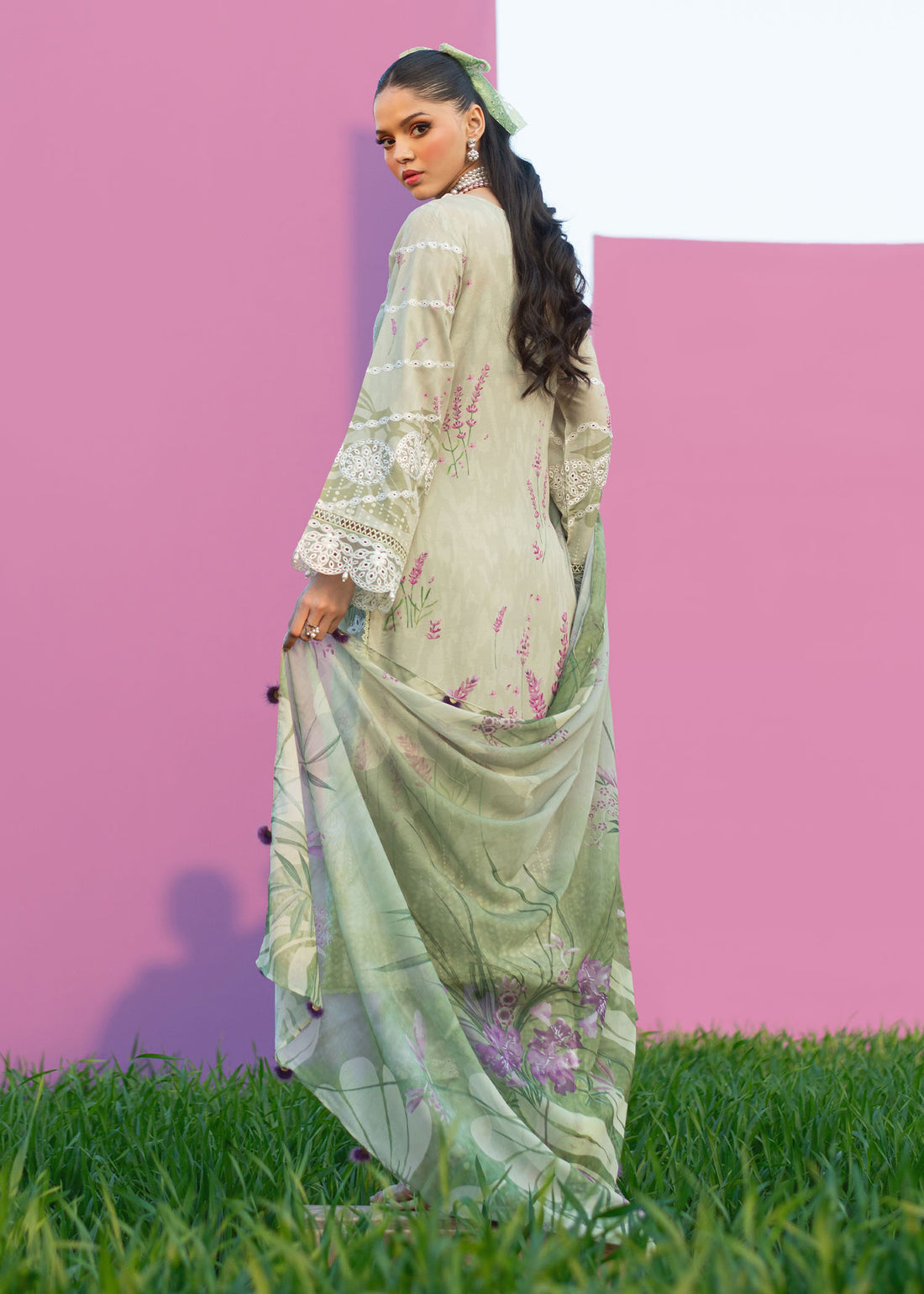Sardinia | Printkari Lawn Edit 25 | Zinnia by Sardinia - Designer Dress - Type: Ladies Clothes - Available at Libayah - 100% Original