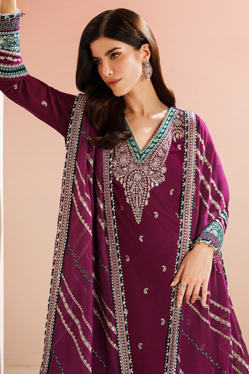 VVF D-6 – authentic Pakistani formal dress from the Jazmin Velvet Vogue 25 collection for women in the UK.