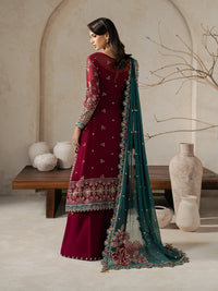 Gulaal | Inaaya Embroidered Chiffon 26 |Jinaan by Gulaal - Designer Dress  - Type : Ladies Clothes - Available at Libayah - 100% Original 