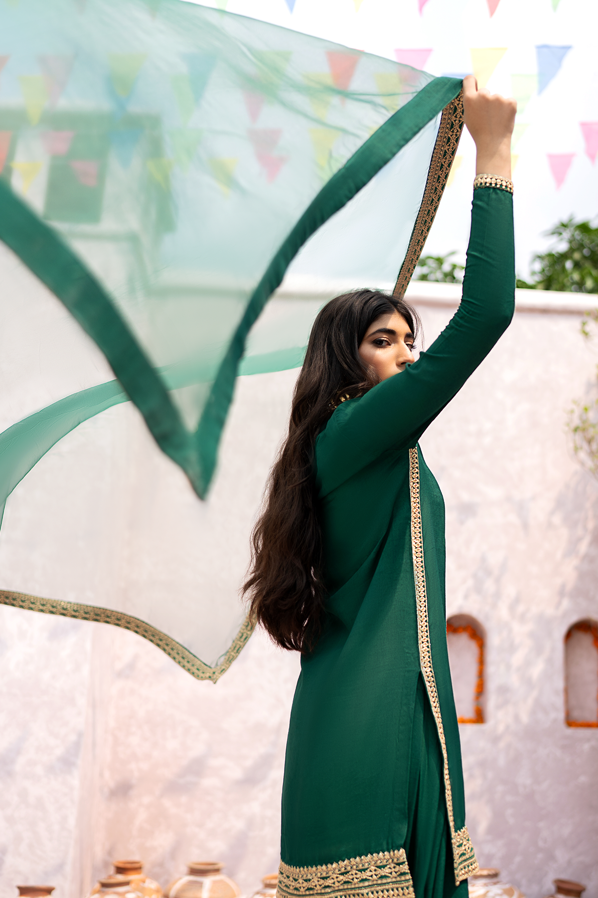 Erum Khan | Sakhiyan Formals | LILY by Erum Khan - Designer Dress - Type: Formal - Available at Libayah - 100% Original