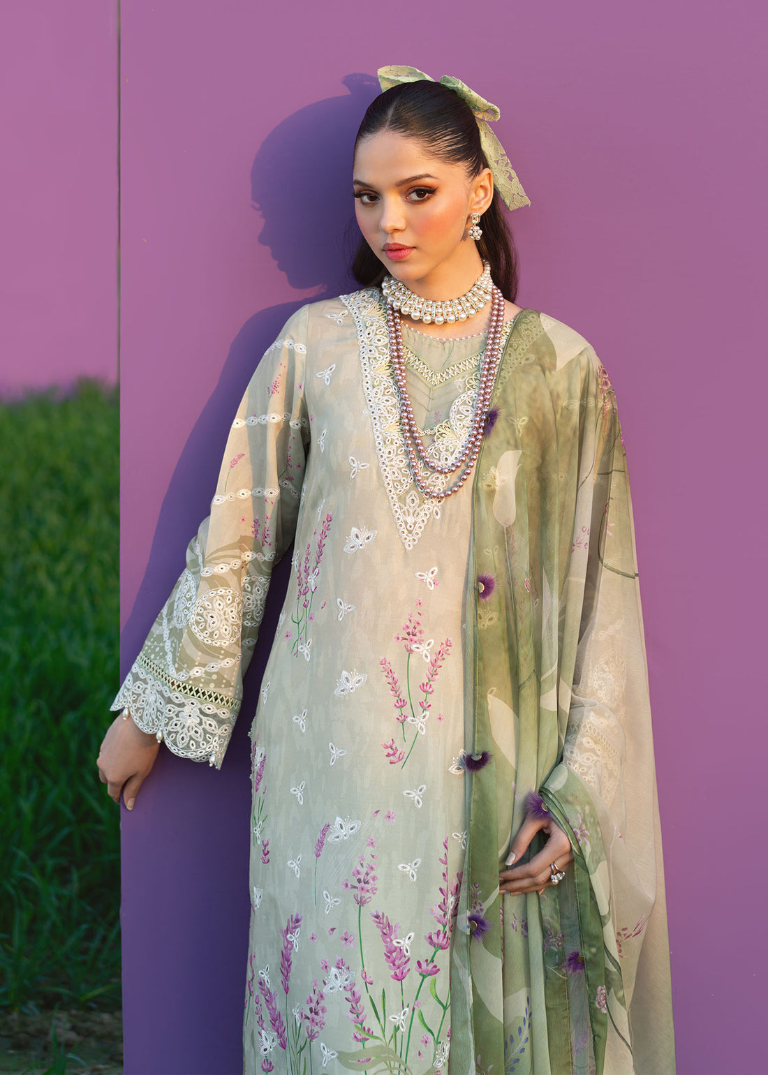 Sardinia | Printkari Lawn Edit 25 | Zinnia by Sardinia - Designer Dress - Type: Ladies Clothes - Available at Libayah - 100% Original