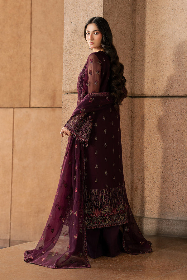 Lavish Premium | Lazawal Formals | MAROON MAJESTY by Lavish Premium - Designer Dress  - Type : Ladies Clothes - Available at Libayah - 100% Original 