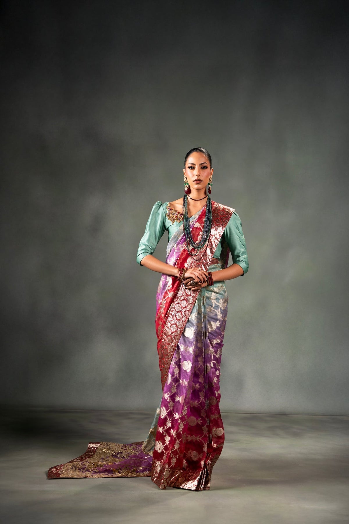 Nilofer Shahid | Mihrimah Formals | NURBANO by Nilofer Shahid - Designer Dress  - Type : Ladies Clothes - Available at Libayah - 100% Original 