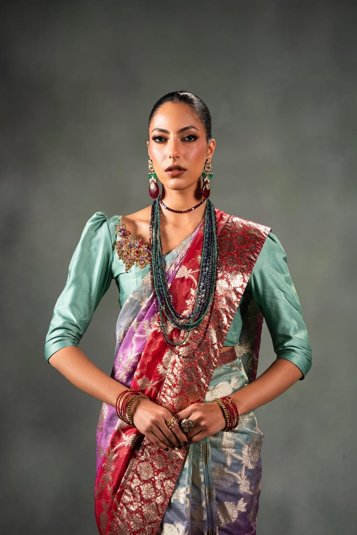 Nilofer Shahid | Mihrimah Formals | NURBANO by Nilofer Shahid - Designer Dress  - Type : Ladies Clothes - Available at Libayah - 100% Original 