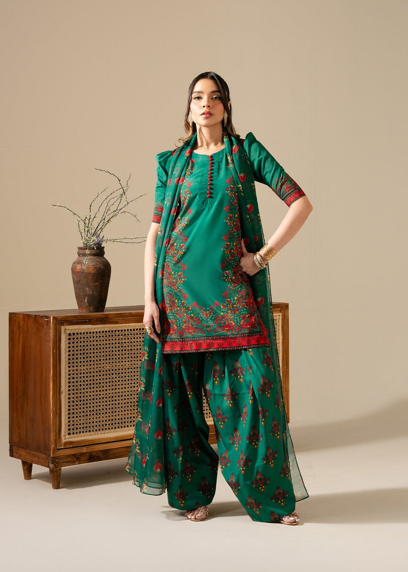 Maria Osama Khan | Retro Vol 3 | Vivian by Maria Osama Khan - Designer Dress - Type: Ladies Clothes - Available at Libayah - 100% Original