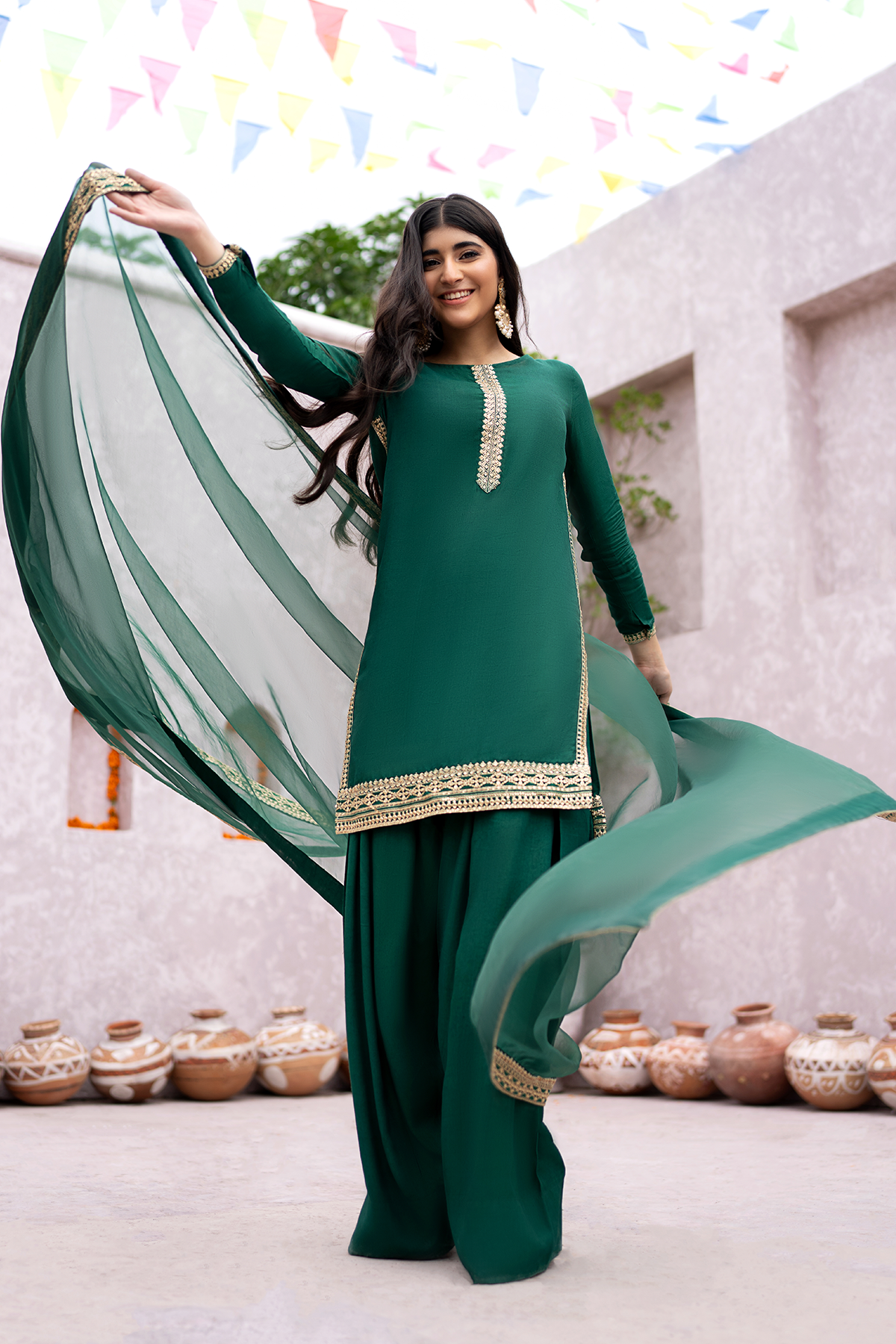Erum Khan | Sakhiyan Formals | LILY by Erum Khan - Designer Dress - Type: Formal - Available at Libayah - 100% Original