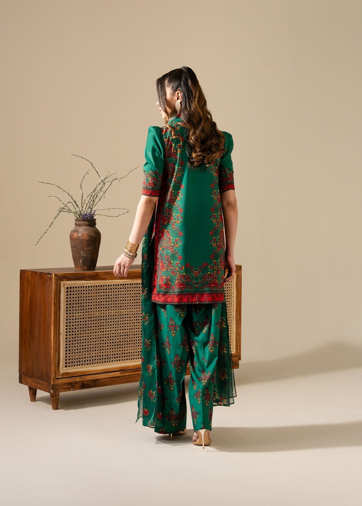 Maria Osama Khan | Retro Vol 3 | Vivian by Maria Osama Khan - Designer Dress - Type: Ladies Clothes - Available at Libayah - 100% Original