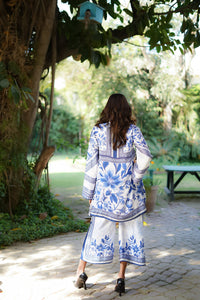 Erum Khan | Nue 25 | Ocean Harmony by Erum Khan - Designer Dress - Type: Ladies Clothes - Available at Libayah - 100% Original