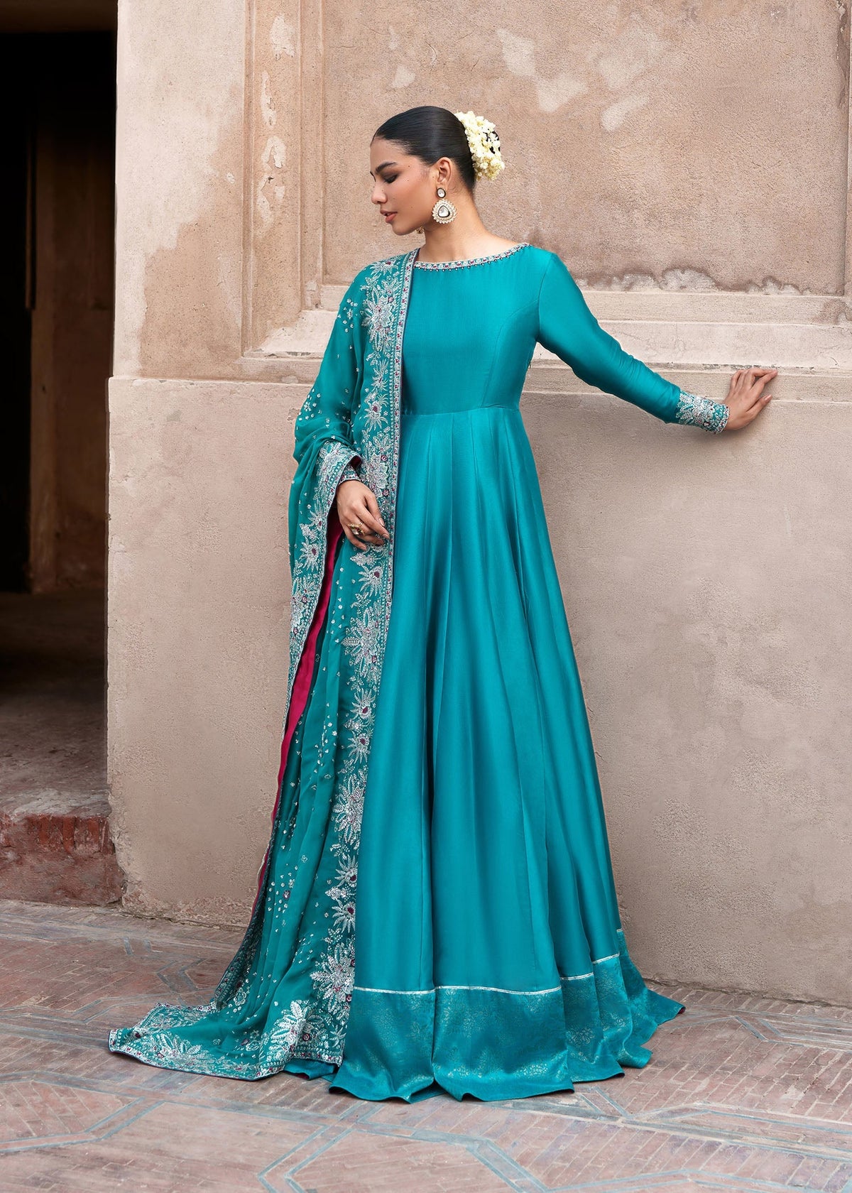 Sadaf Fawad Khan | Zeenat Formals 26 | Zarafshan by Sadaf Fawad Khan - Designer Dress  - Type : Ladies Clothes - Available at Libayah - 100% Original 