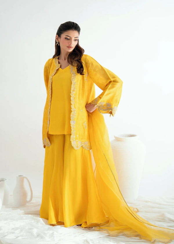Umsha | Jardin De Luxe | Sun Veil by Umsha - Designer Dress  - Type : Ladies Clothes - Available at Libayah - 100% Original 