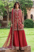 Charizma | Festive Pret | 3-PC Embroidered Raw Silk CMA-6-438 by Charizma - Designer Dress  - Type : Ladies Clothes - Available at Libayah - 100% Original 
