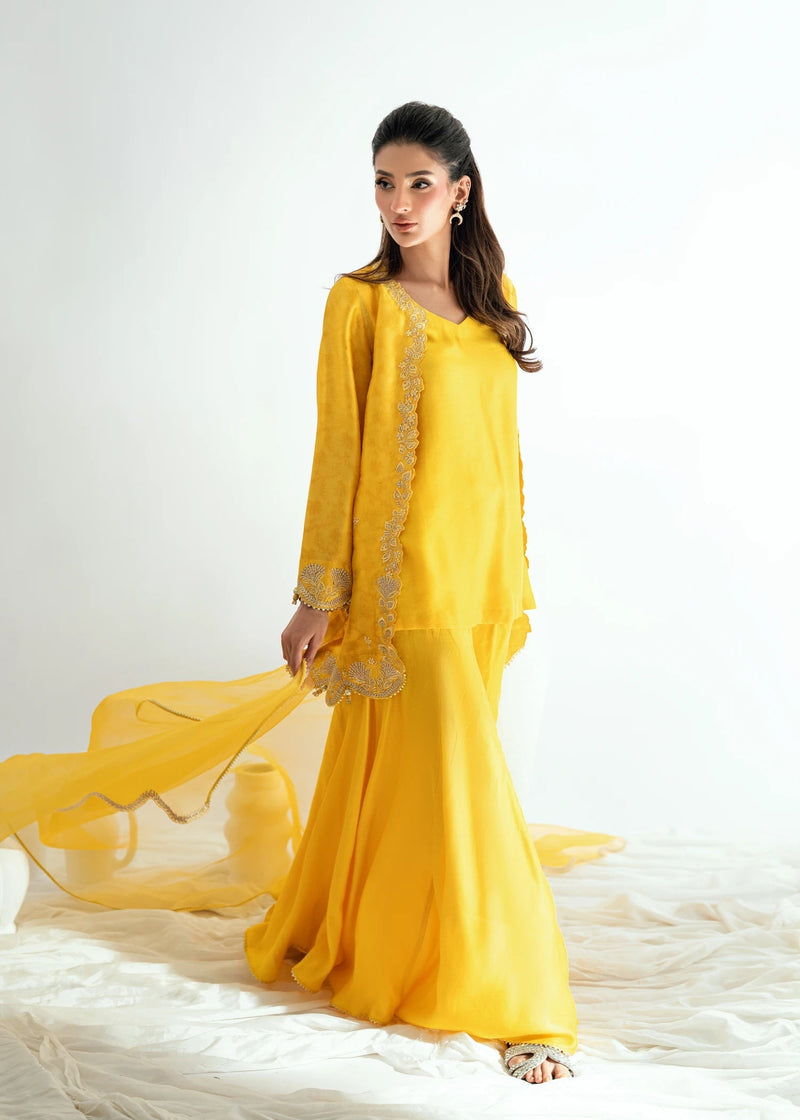 Umsha | Jardin De Luxe | Sun Veil by Umsha - Designer Dress  - Type : Ladies Clothes - Available at Libayah - 100% Original 