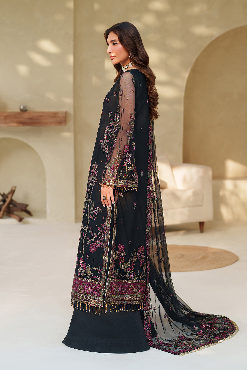 Zarif | Meesa Luxury Formals | Jemiha by Zarif - Designer Dress - Type : Ladies Clothes - Available at Libayah - 100% Original 