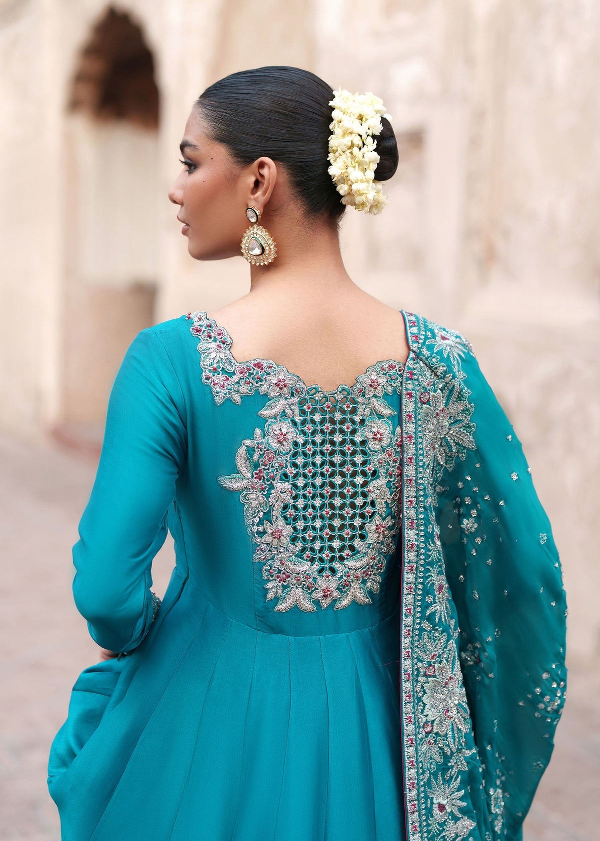 Sadaf Fawad Khan | Zeenat Formals 26 | Zarafshan by Sadaf Fawad Khan - Designer Dress  - Type : Ladies Clothes - Available at Libayah - 100% Original 