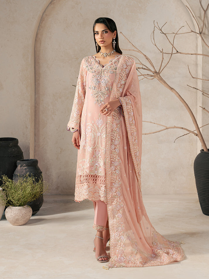 Gulaal | Inaaya Embroidered Chiffon 26 |Julian by Gulaal - Designer Dress  - Type : Ladies Clothes - Available at Libayah - 100% Original 
