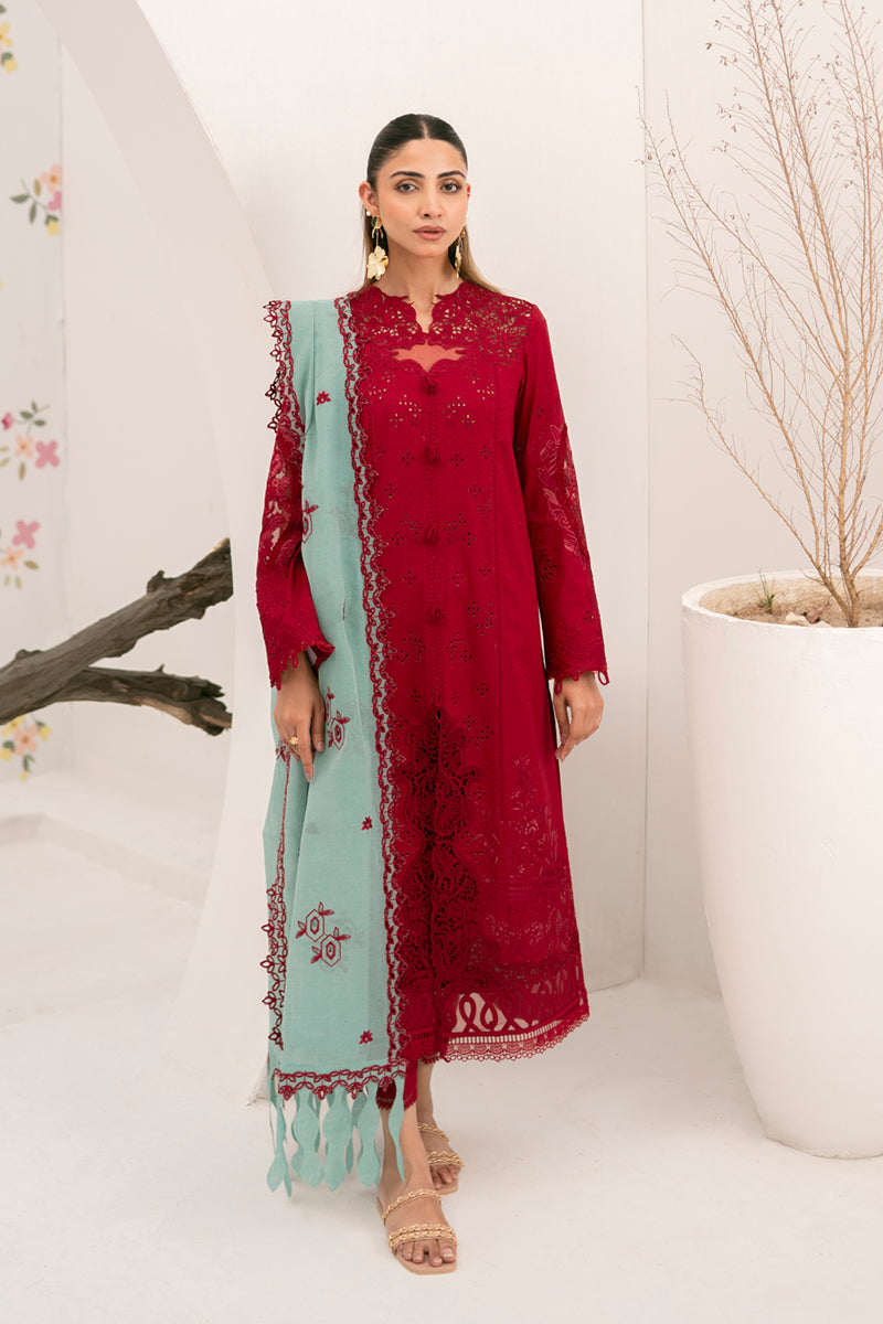 Qalamkar | Casual Pret Lawn | NM-02 GIA by Qalamkar - Designer Dress - Type: Ladies Clothes - Available at Libayah - 100% Original