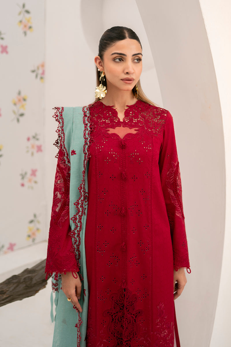 Qalamkar | Casual Pret Lawn | NM-02 GIA by Qalamkar - Designer Dress - Type: Ladies Clothes - Available at Libayah - 100% Original