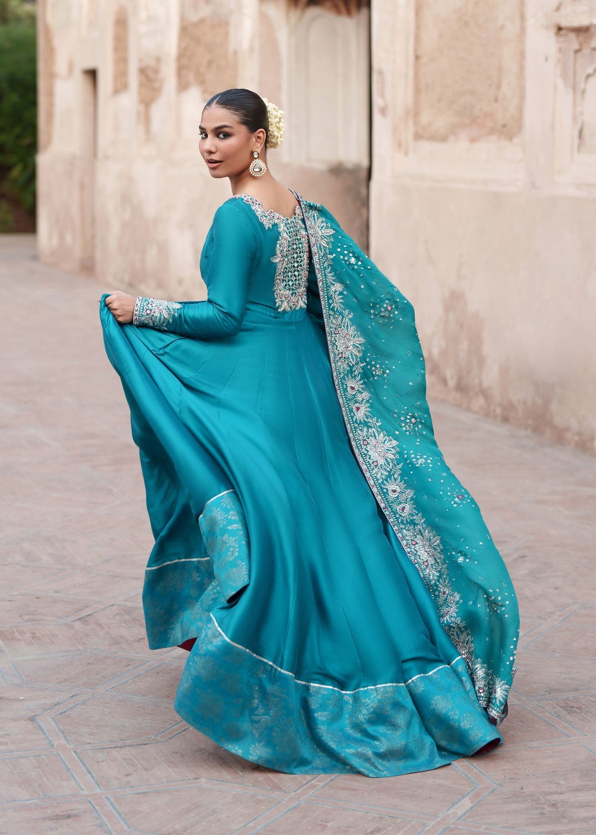 Sadaf Fawad Khan | Zeenat Formals 26 | Zarafshan by Sadaf Fawad Khan - Designer Dress  - Type : Ladies Clothes - Available at Libayah - 100% Original 