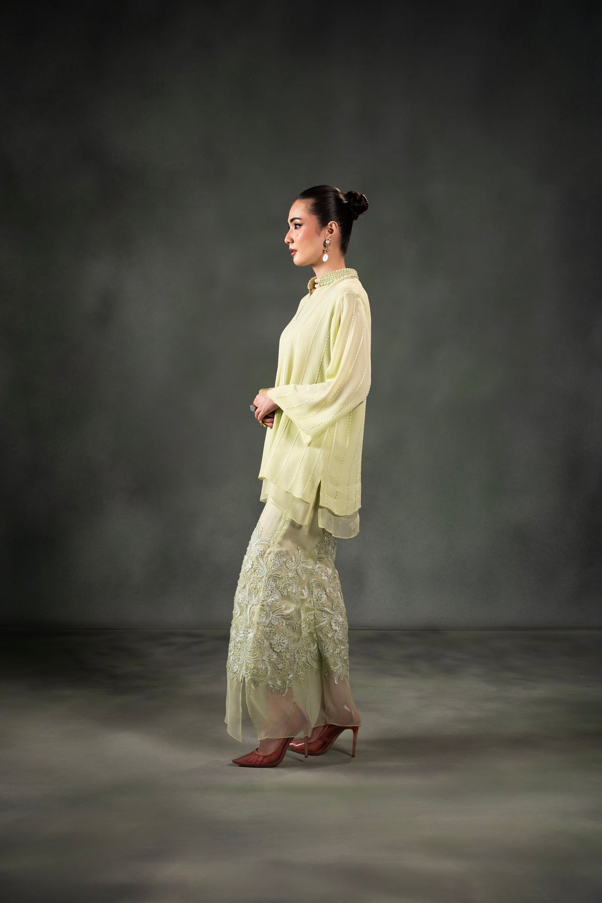 Nilofer Shahid | Mihrimah Formals | Aylin by Nilofer Shahid - Designer Dress  - Type : Ladies Clothes - Available at Libayah - 100% Original 