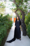 Erum Khan | Nue 25 | Midnight Enigma by Erum Khan - Designer Dress - Type: Ladies Clothes - Available at Libayah - 100% Original