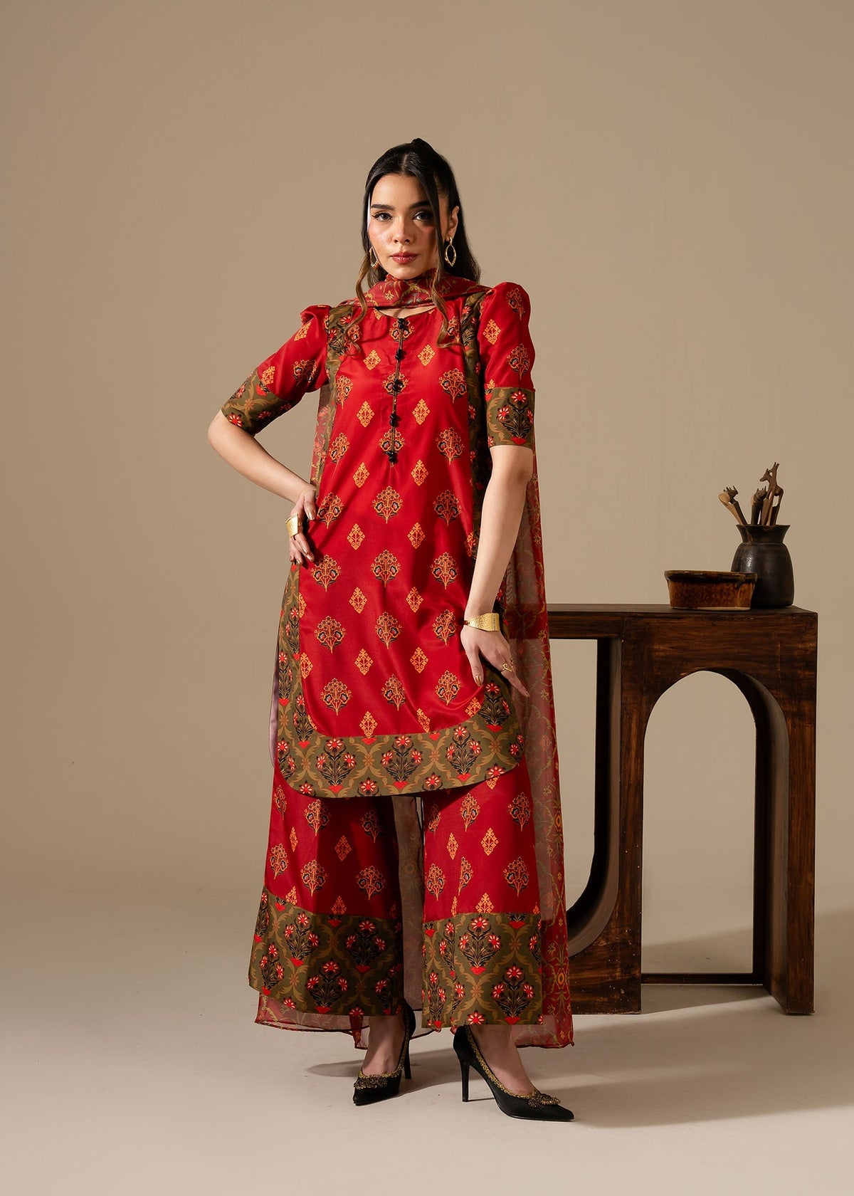 Maria Osama Khan | Retro Vol 3 | Bloom by Maria Osama Khan - Designer Dress - Type: Ladies Clothes - Available at Libayah - 100% Original