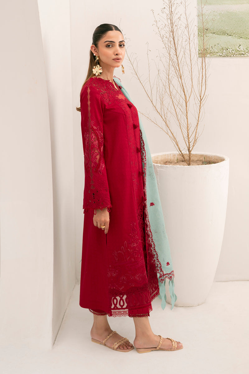 Qalamkar | Casual Pret Lawn | NM-02 GIA by Qalamkar - Designer Dress - Type: Ladies Clothes - Available at Libayah - 100% Original