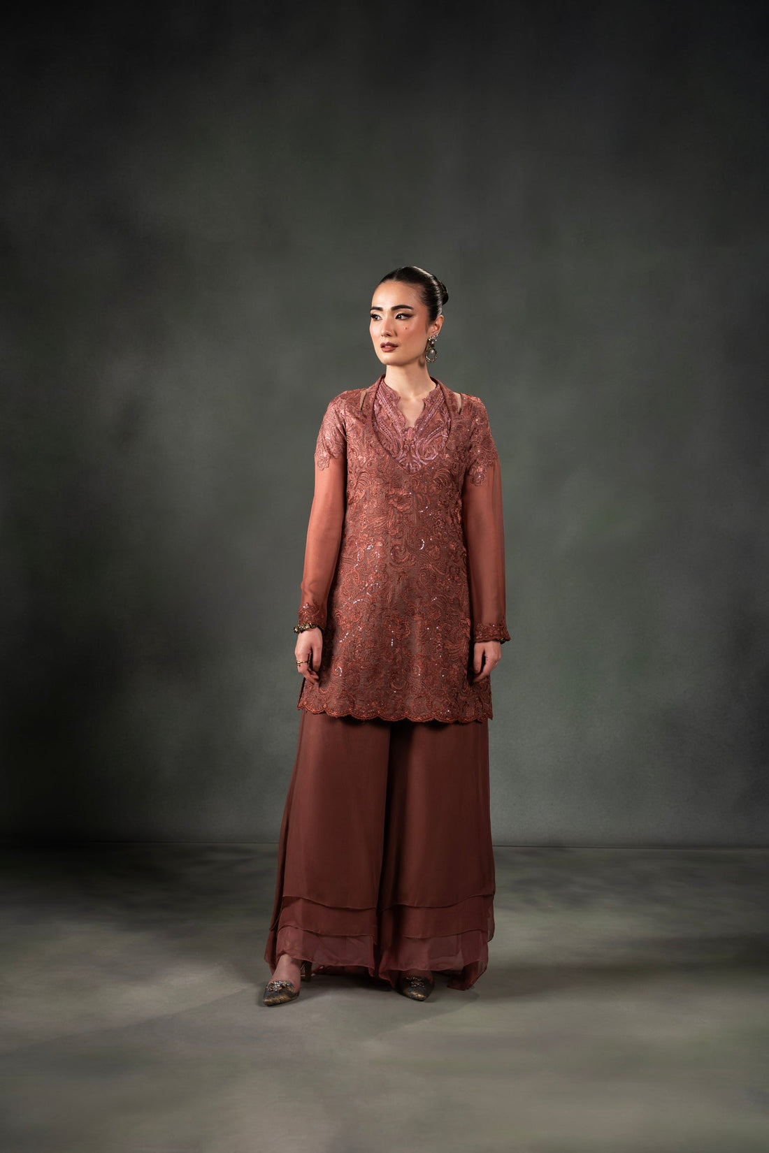 Nilofer Shahid | Mihrimah Formals | Hatice by Nilofer Shahid - Designer Dress  - Type : Ladies Clothes - Available at Libayah - 100% Original 