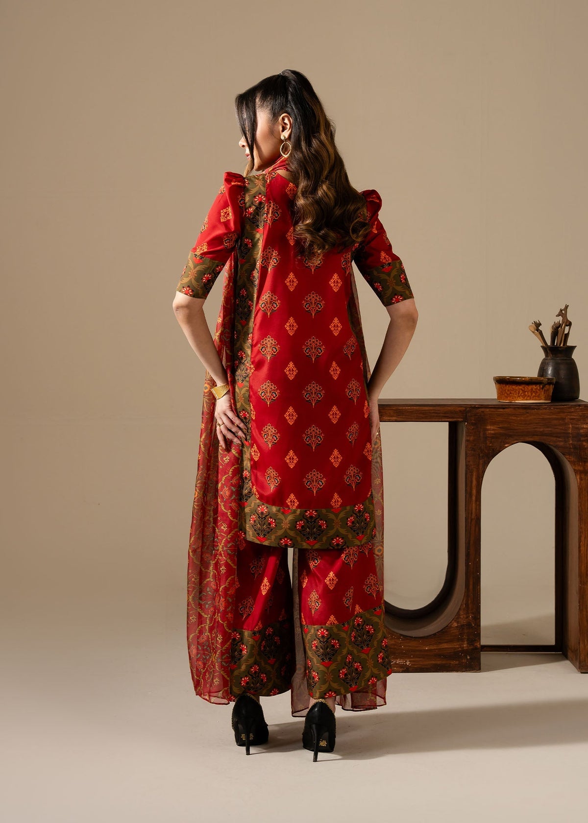 Maria Osama Khan | Retro Vol 3 | Bloom by Maria Osama Khan - Designer Dress - Type: Ladies Clothes - Available at Libayah - 100% Original