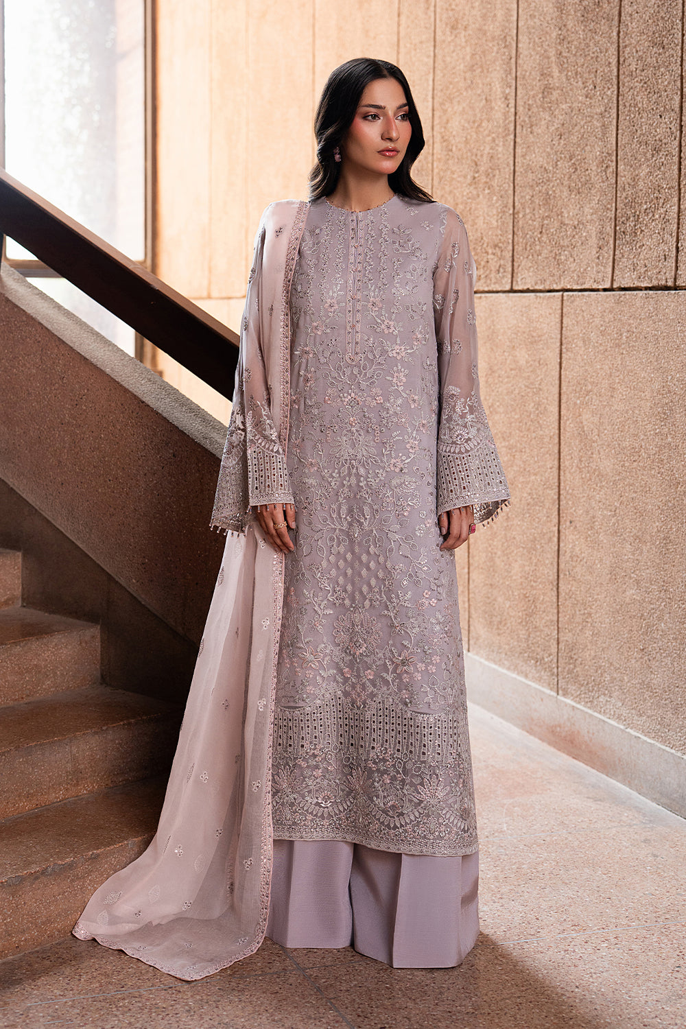 Lavish Premium | Lazawal Formals | Lavender Glow by Lavish Premium - Designer Dress  - Type : Ladies Clothes - Available at Libayah - 100% Original 