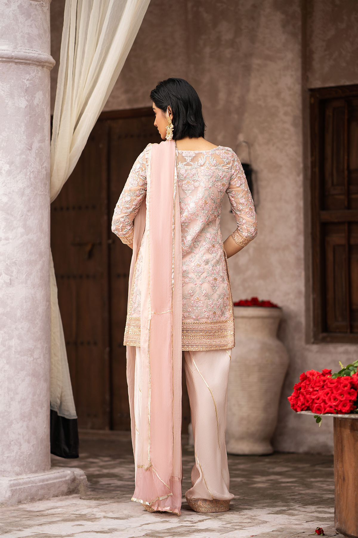 Erum Khan | Sakhiyan Formals | KAMAL by Erum Khan - Designer Dress - Type: Formal - Available at Libayah - 100% Original