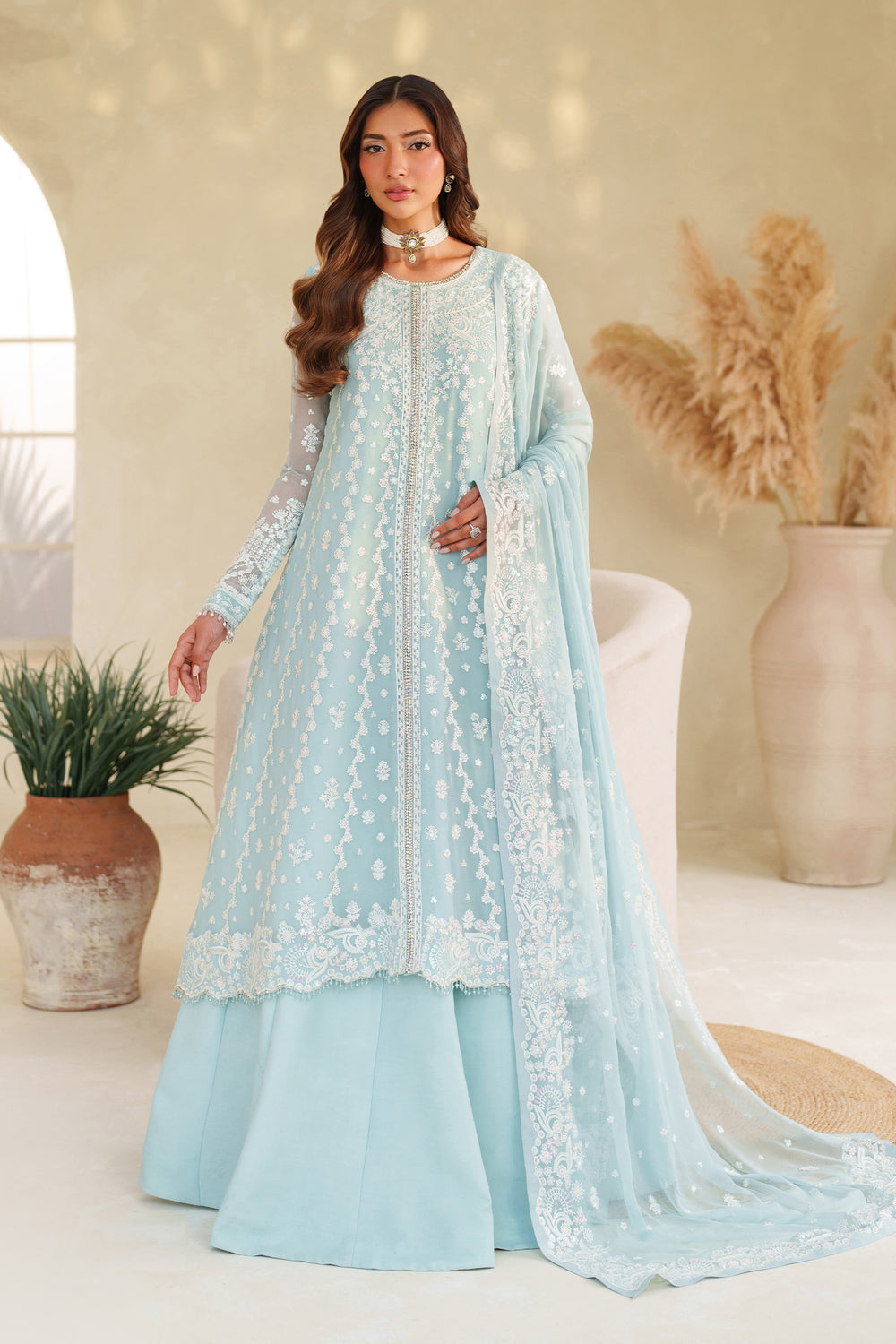 Zarif | Meesa Luxury Formals | Munaar by Zarif - Designer Dress - Type : Ladies Clothes - Available at Libayah - 100% Original 