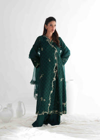Umsha | Jardin De Luxe | Emerald Canopy by Umsha - Designer Dress  - Type : Ladies Clothes - Available at Libayah - 100% Original 